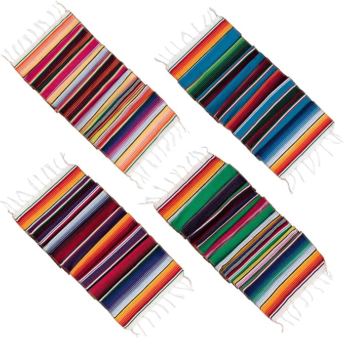 Mexican Table Runner Fiesta Mexican Theme Party Decoration - Image 7