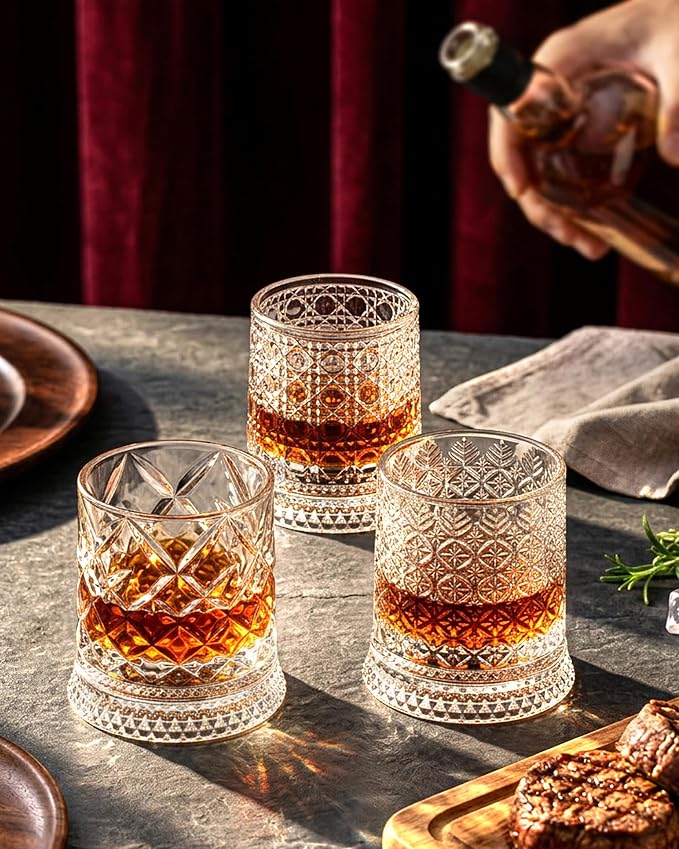 CEEFU 360° Spinning Whiskey Glasses Set - Image 4