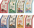 8 Pcs Truck Holiday Table Runner 72 Inches Long, Plaid Valentines Day St by YOVOYOA