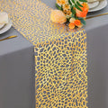 Snowkingdom 2 PCS Gold Table Runner 108 Inches Long by Snowkingdom
