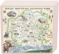 Rocky Mountain National Park Ceramic Coasters Set of 4