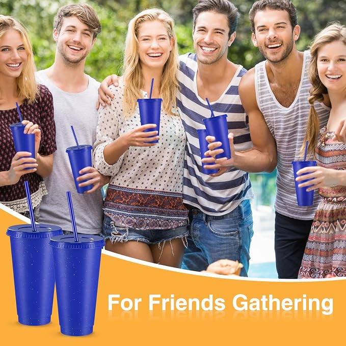 Amyhill 12 Pcs Reusable Glitter Cups - Image 6