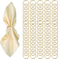 Gold Napkin Rings by GERILKAI