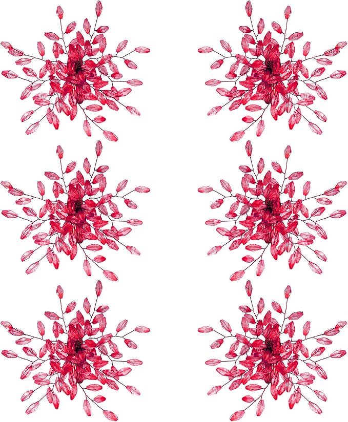 ITOS365 Christmas Napkin Rings Set of 6 - Image 2
