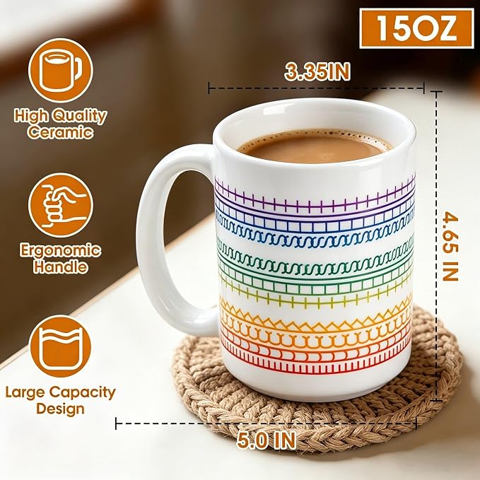 Fuck This Shit Secret Mug, 15Oz Hidden Message Coffee Cup Ceramic | Funny - Image 4