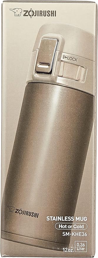 Zojirushi SM-KHE36NL Stainless Steel Mug, Champagne Gold - Image 3