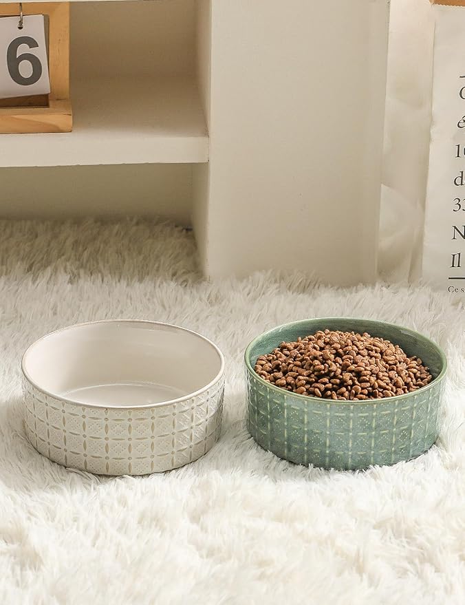 Ceramic Dog Bowl, 6.5 inch Pet Dog Food Bowl Water Bowls, Dogs Dish - Image 6