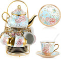 Zhehao 20 Pcs Porcelain Tea Set by Zhehao