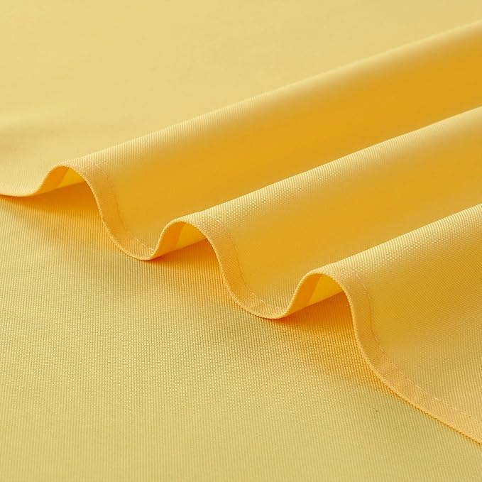 FOLINS&HOME Yellow Waterproof Decorative Table Runner 60 Inches Long | 210GSM - Image 5