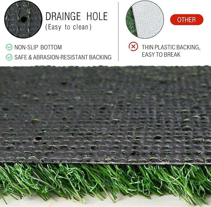 XLX TURF Green Artificial Grass Table Runner 12x108 Golf Party Decorations | - Image 6