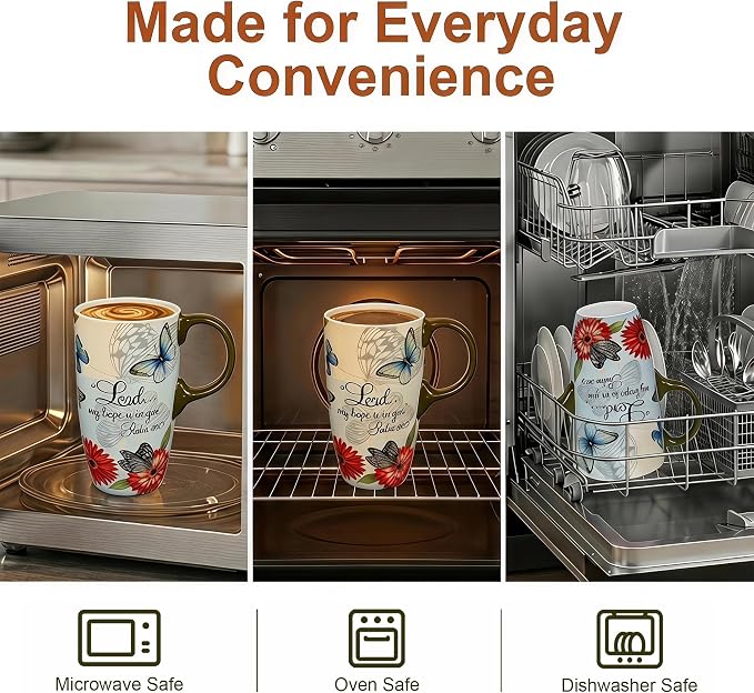 Topadorn 17oz Ceramic Travel Mug - Image 6
