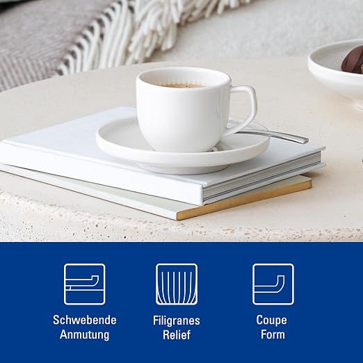 Villeroy & Boch Afina Petite Espresso Cup, Premium Porcelain, Made in Germany - Image 6