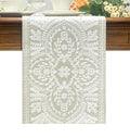 KEVA Boho Table Runner 72inches Long, Farmhouse Linen Table Runner, Rustic by KEVA