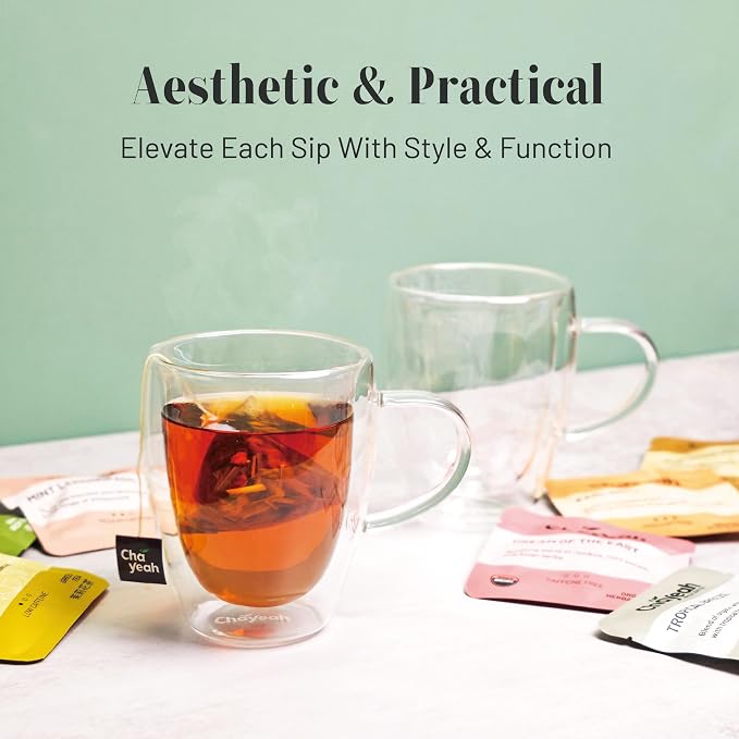 Double Wall Glasses, 12 OZ Insulated Cups - Image 4