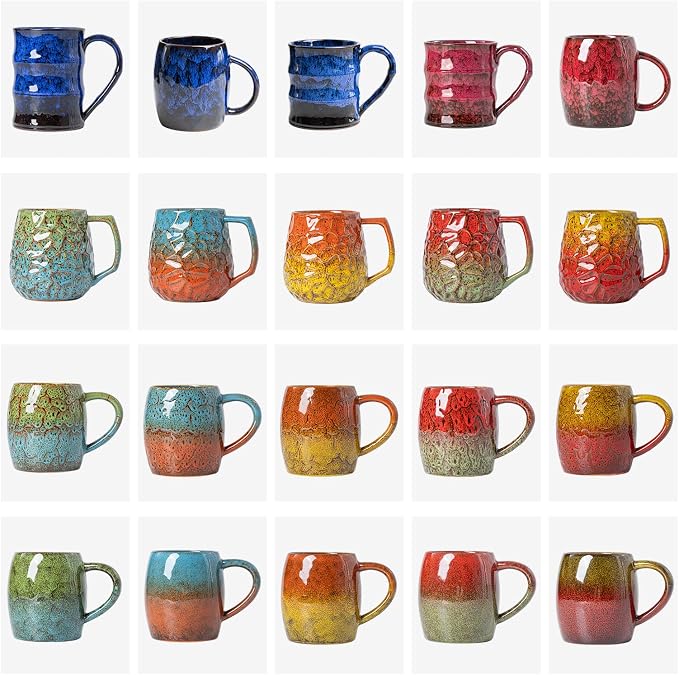 Cosmic Nebula Ceramic Coffee Mug - 21 oz Large Coffee Cup - Image 9