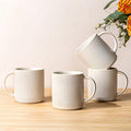 theterra Ceramic Coffee Mugs Set of 4, 14.2 oz Coffee Cups by TheTerra