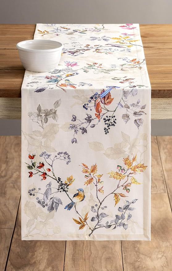 Maison d' Hermine Table Runner 100% Cotton 14.50" x 108" | Table Runners 108 - Image 8