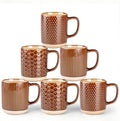 GBhome Coffee Mugs Set of 6, 16 oz Coffee Cups by GBhome