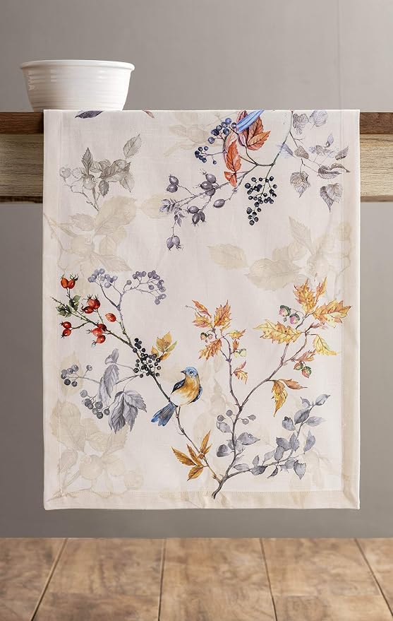 Maison d' Hermine Table Runner 100% Cotton 14.50" x 60" | Table Runners 60 - Image 9