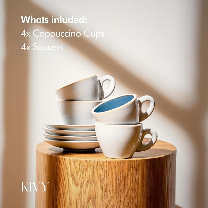 KIVY Cappuccino cups set of 4 - Image 5