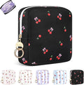 Period Bag for Teen Girls, Canvas Sanitary Napkin Storage Bag by PlaytotheExtreme