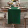 Green Table Runner, Waterproof Washable Runners 60 Inches Long | Reusable 12x60 by KAIPHO