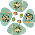 Faux Leather Placemats and Coasters by CaSail