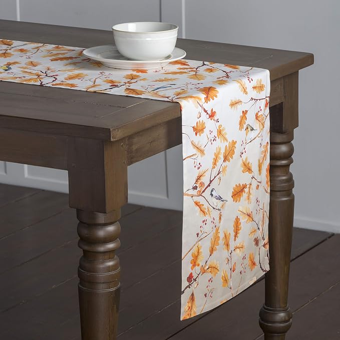 Maison d' Hermine Table Runner 100% Cotton 14.50" x 72" | Table Runners 72 - Image 7