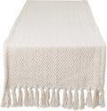 DII Woven Basic Tabletop Collection Chevron Table Runner by DII