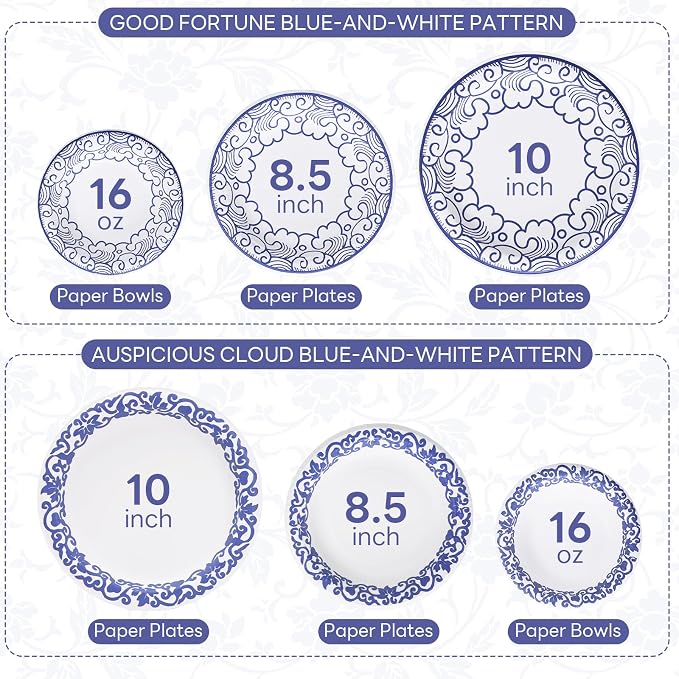 30 Count Paper Bowls 16 Oz, Large Bowls Disposable Heavy Duty, Microwave & - Image 7
