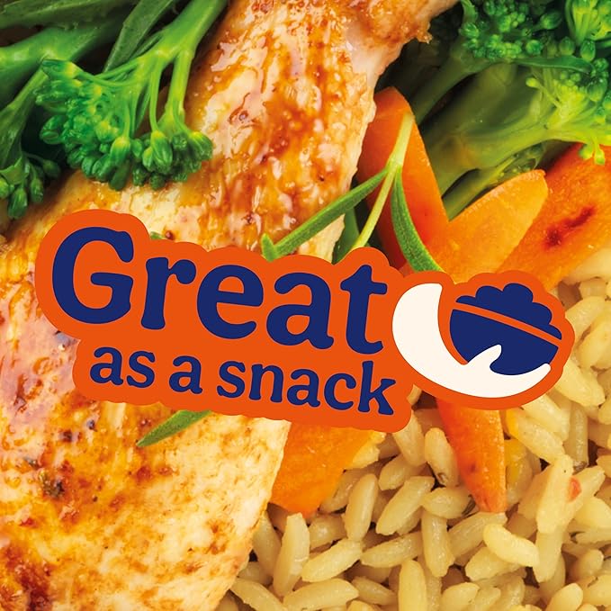 BEN'S ORIGINAL Roasted Chicken Flavored Rice Single Serve Cup, Snack or Side, Microwave in 3.5 Minutes, 2.4 oz (Pack of 8)