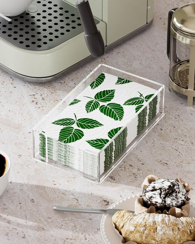 MaxGear Acrylic Napkin Holder for Bathroom, Durable Acrylic Construction - Image 5