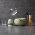 YIBO Matcha Whisk Set With Bowl, Ceramic Matcha Making Kit Includes Bamboo Whisk by YIBO