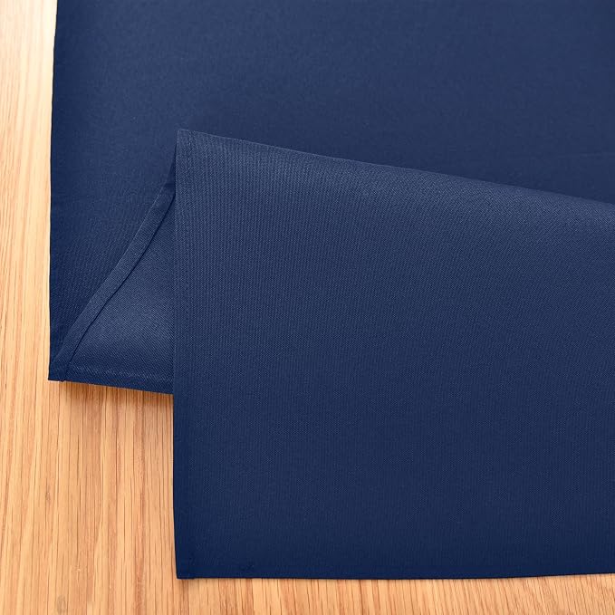 Farmhouse Navy Blue Table Runner Dining Table Runners 90 Inches Long Coffee - Image 3