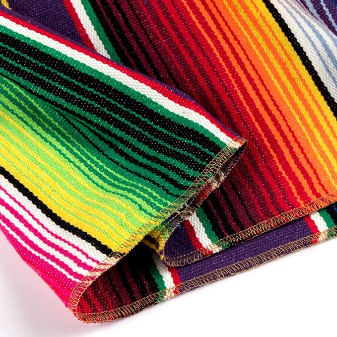 Mexican Table Runner 1Pack 14 x 84 Inches Fiesta Mexican Theme Party Decoration - Image 7