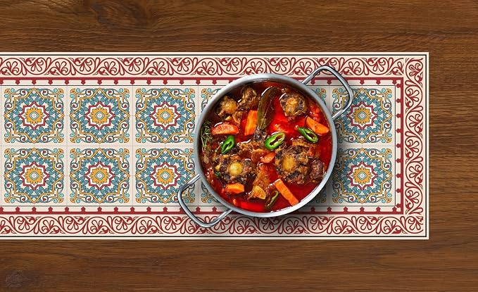 Heat Resistant Table Runner, 53 x 14 Inch - Image 2