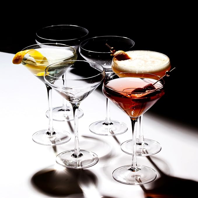LEMONSODA Hand Blown Classic Martini Glasses, Model 2270 | Ideal - Image 3