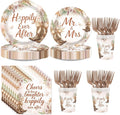 250Pcs Boho Cowgirl Bridal Shower Party Supplies by Greencian