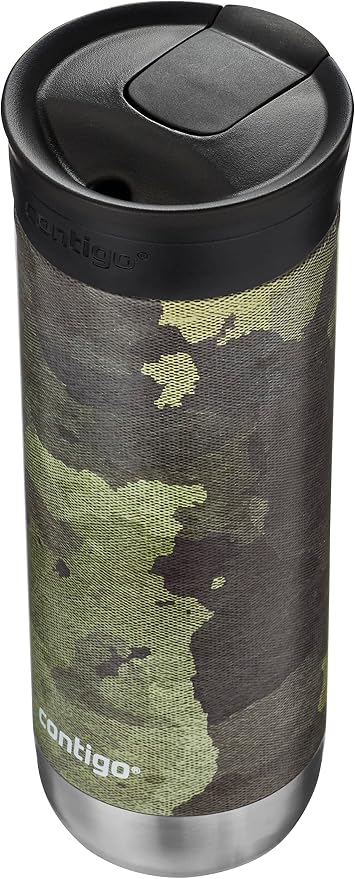 Contigo HuronTravel Mug Screw Cap Stainless Steel Drinking Cup - Image 3