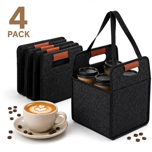 4 Pack Reusable Drink Carrier - Image 7