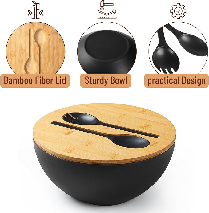 BAMBOO LAND- Extra Large Salad Bowl - Image 3