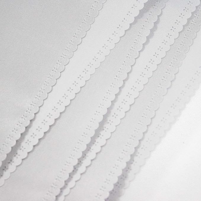 2 Pack Silver Table Runners, 12x108 Inches Long | Satin Table Runner, Silk and - Image 5