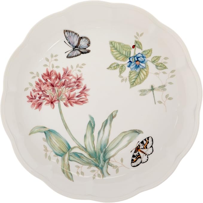 Lenox Butterfly Meadow Porcelain 18-Piece Dinnerware Set - Image 8