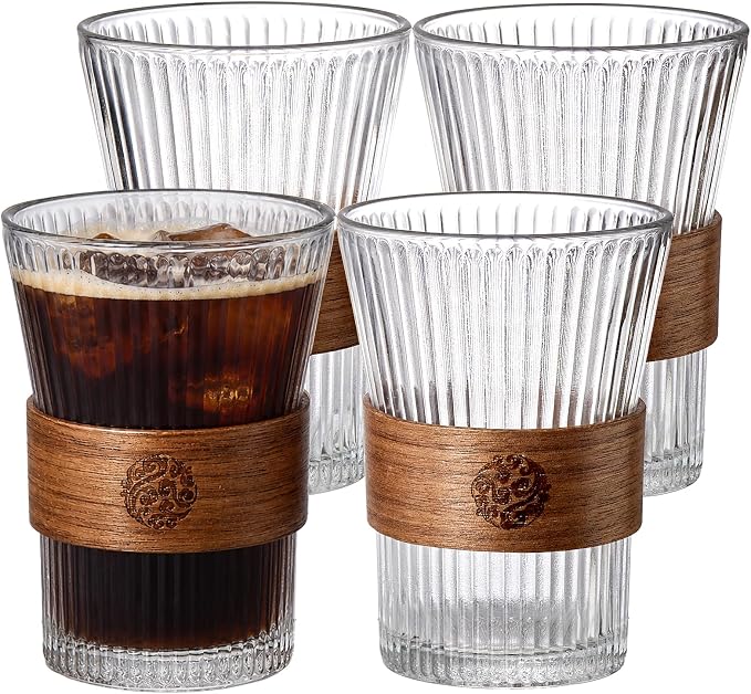 4 Pcs Espresso Coffee Tea Cups by Unknown