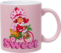 Silver Buffalo Strawberry Shortcake Custard Biking Sweet, Ceramic Mug, 20oz | by SilverBuffalo