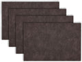 Placemats Set of 4 12" x 18" Heat-Resistant Table Mats for Dining Table Set for 4 Kitchen & Dining Room Decor Farmhouse, Boho, & Modern Style Easy to Clean, Durable & Stylish Table Decor