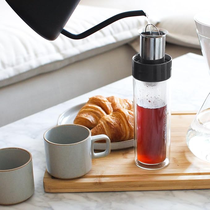 SOMA Double Wall Glass Tea and Coffee Cold Brew Bottle - Image 5