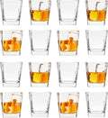 TRUE Square Rocks Glass, Old Fashioned Whiskey Glasses, Superb Drinking Cups by True