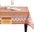 Maison d' Hermine Table Cloth Rectangle Table 100% Cotton 54 x 72 Inches Fall Tablecloth Reusable Everyday Use for Thanksgiving Christmas Decorations Dining Farmhouse Party (Harvest Festival)