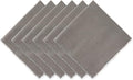 DII Everyday Collection, Fringed Solid Tabletop, Napkin Set, 6 Piece by DII